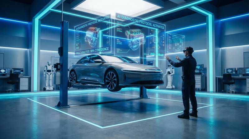 绅士漫画AI智能修车视频诊断技术